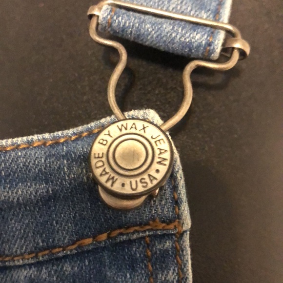 Wax Jeans bib overalls size med - Picture 5 of 12